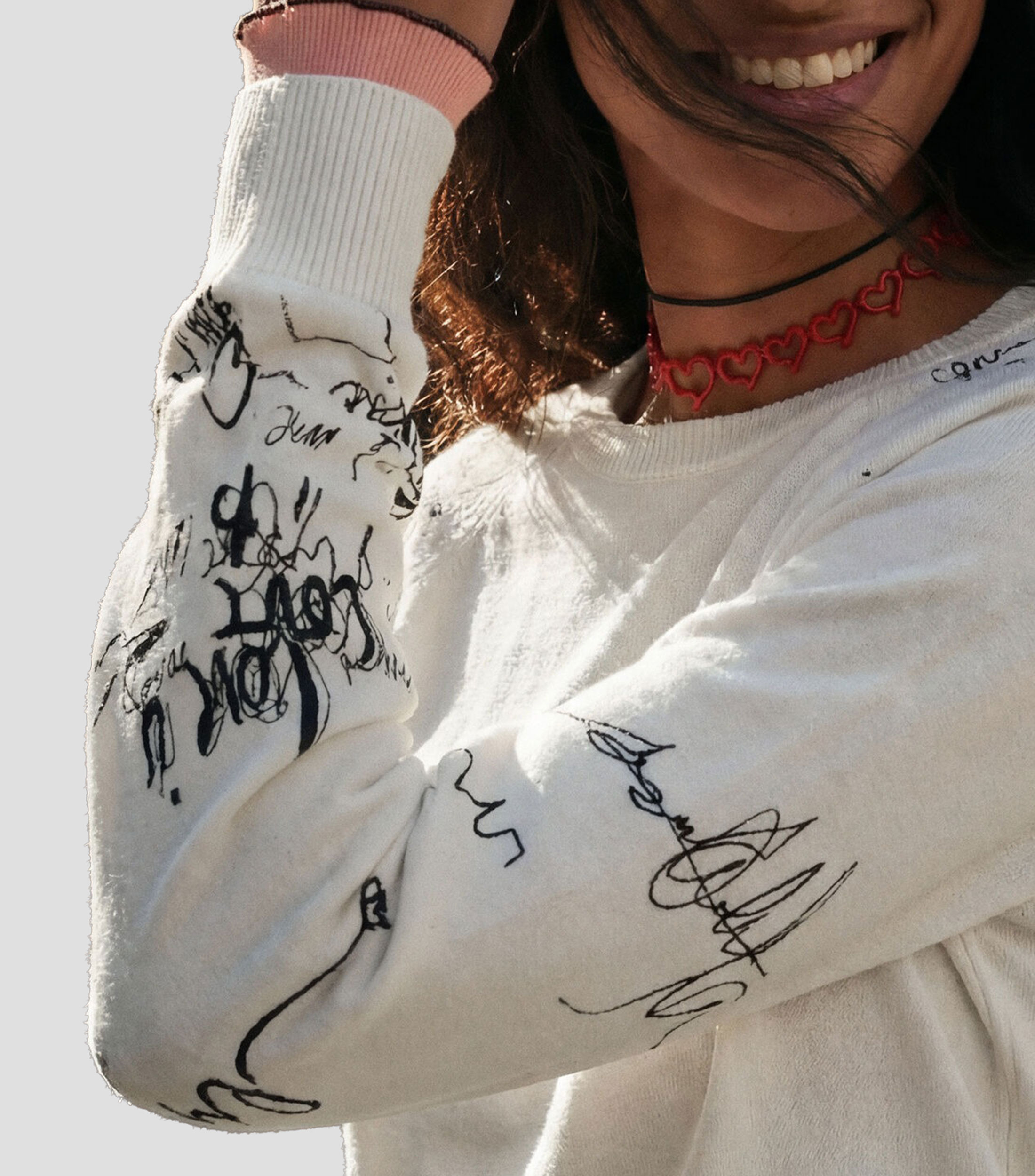 Suéter cuello redondo Mujer